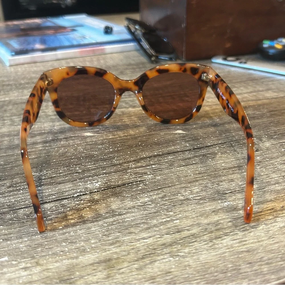 A.J. Morgan Filter cat 3 tortoise sunglasses brown yellow